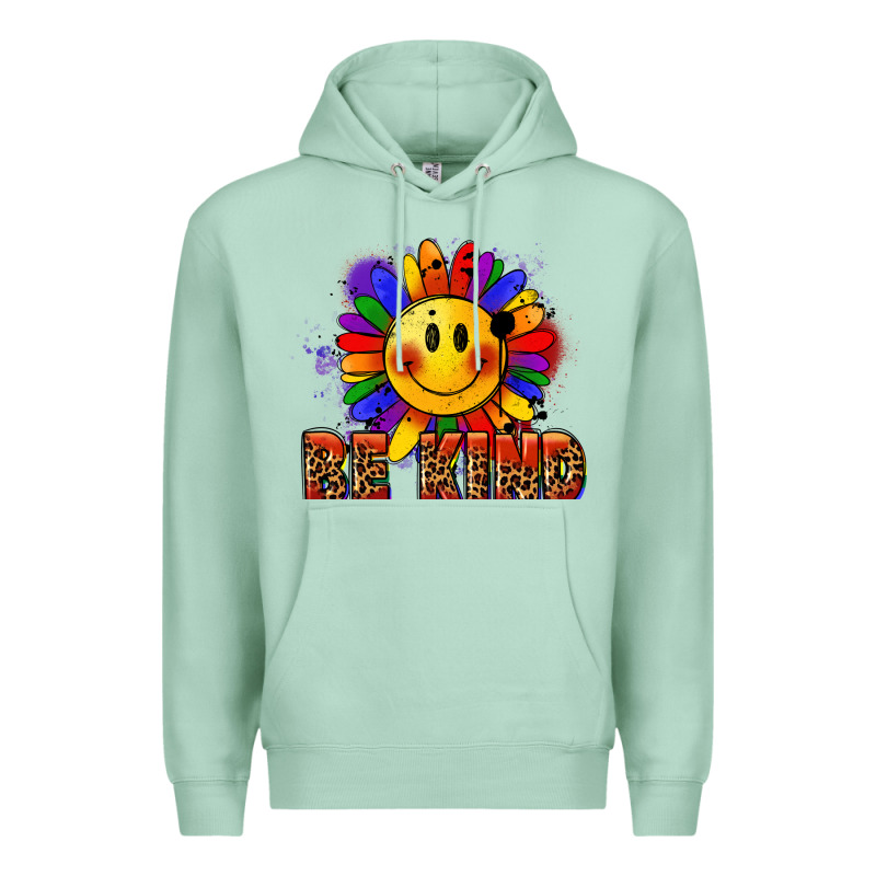 Be Kind Pride Premium Hoodie by FaDigitalArtStudio | Teevron