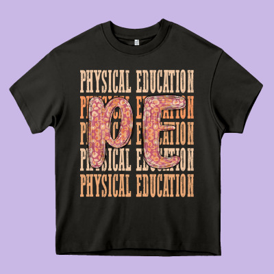 Physical Education Heavy Core Tee Designed By Maliassmallbusiness
