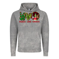 Cloud Rock Peace Love Grinch Vintage Hoodie - Bettercallsaul