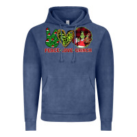 Vintage Denim Peace Love Grinch Vintage Hoodie - Bettercallsaul