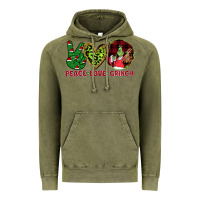 Vintage Olive Peace Love Grinch Vintage Hoodie - Bettercallsaul