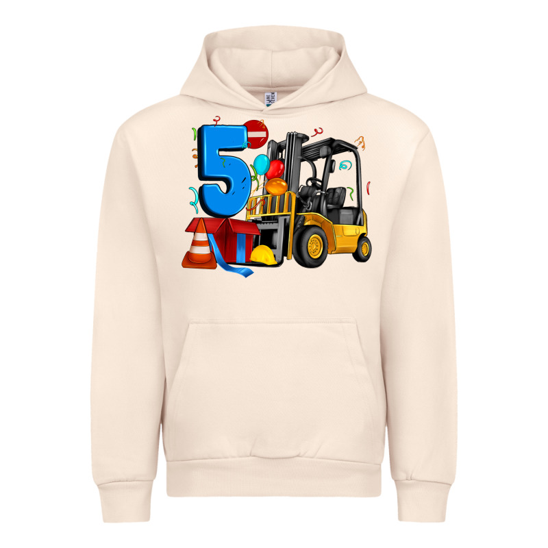 Forklift Birthday Five Urban Hoodie by Artiststas | Teevron