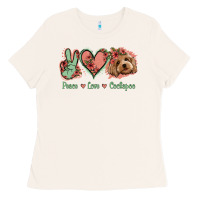Bone Peace Love Cockapoo Ladies Tee - Jasminsmagicworld