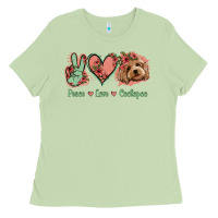 Matcha Peace Love Cockapoo Ladies Tee - Jasminsmagicworld