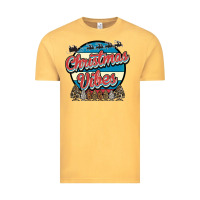 Vintage Mustard Christmas Vibes Vintage Tee - Bettercallsaul