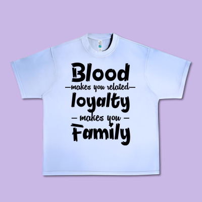 Blood Makes You Related Makes You Family Urban Heavy Tee Designed By Bettercallsaul