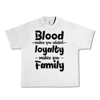 Lunar Rock Blood Makes You Related Makes You Family Urban Heavy Tee - Bettercallsaul