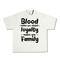 Pistachio Blood Makes You Related Makes You Family Urban Heavy Tee - Bettercallsaul