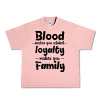 Salmon Blood Makes You Related Makes You Family Urban Heavy Tee - Bettercallsaul
