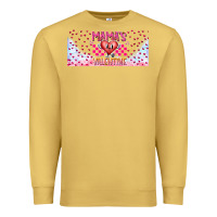 Antique Gold Mama is Valentine 16oz Premium Sweatshirt - CowhideDigitalArt