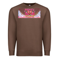 Chestnut Mama is Valentine 16oz Premium Sweatshirt - CowhideDigitalArt