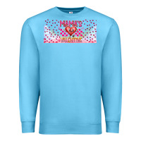 Ocean Blue Mama is Valentine 16oz Premium Sweatshirt - CowhideDigitalArt