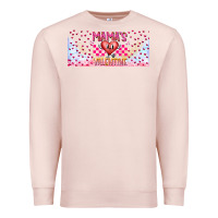 Pale Pink Mama is Valentine 16oz Premium Sweatshirt - CowhideDigitalArt
