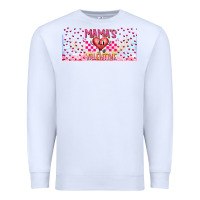 White Mama is Valentine 16oz Premium Sweatshirt - CowhideDigitalArt