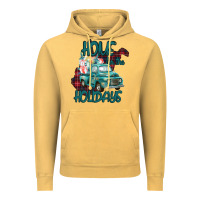 Vintage Mustard Christmas Home For The Holidays Vintage Hoodie - Bettercallsaul