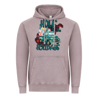Vintage Zinc Christmas Home For The Holidays Vintage Hoodie - Bettercallsaul