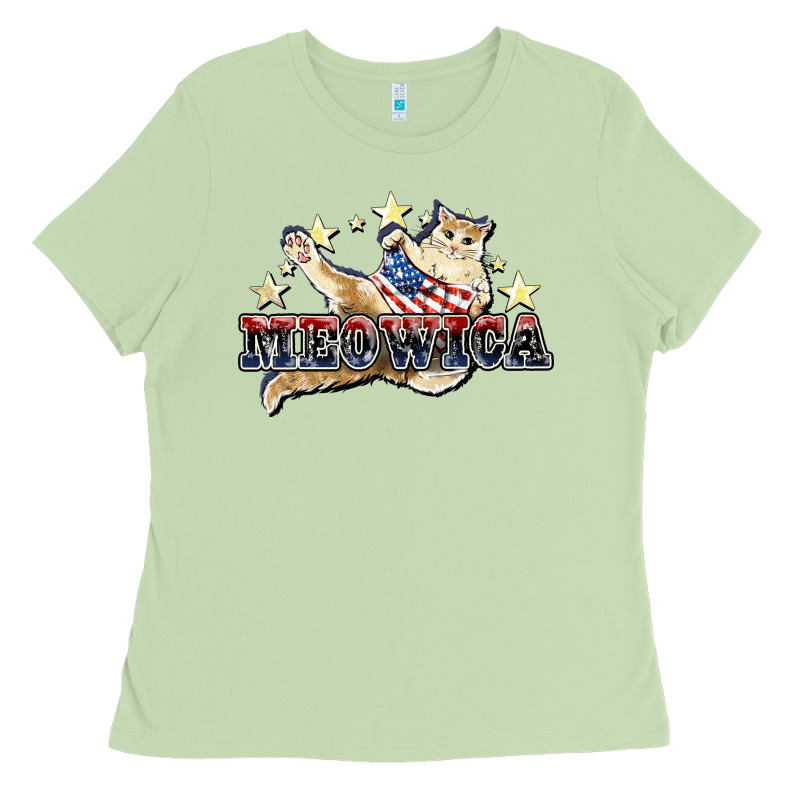 Meowica Cat Ladies Tee by NancyCooperArtShop | Teevron