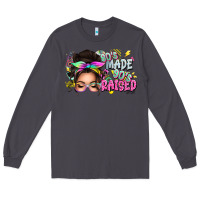 Smoke 80s made 90s raised messy bun Long Sleeve Tee - texasbilliewilder