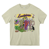 Mossy obsessive cup disorder mardi gras Heavy Core Tee - MaliasSmallBusiness