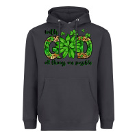 Smoke With god all things are possible St. Patrick's Day Heavyweight Hoodie - LillyAllenDesigns