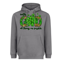 Storm With god all things are possible St. Patrick's Day Heavyweight Hoodie - LillyAllenDesigns