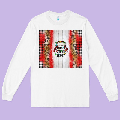 Western You Serious Clark Long Sleeve Tee Designed By Jasminsmagicworld