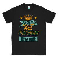 Black world's best uncle ever Classic Tee - Jasminsmagicworld