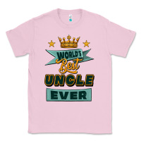 Bubblegum Pink world's best uncle ever Classic Tee - Jasminsmagicworld