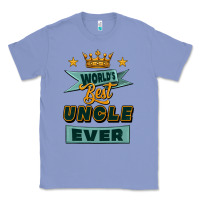 Colony Blue world's best uncle ever Classic Tee - Jasminsmagicworld