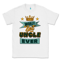 White world's best uncle ever Classic Tee - Jasminsmagicworld