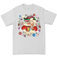 Dove Grey mexican christmas santa Premium Tee - MaliasSmallBusiness