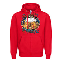 Red I'm not drunk i'm patriotic Zipper Hoodie - FaDigitalArtStudio