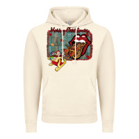 Vintage Artic Merry Christmas Lips Santa Vintage Hoodie - Bettercallsaul