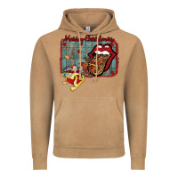 Vintage Camel Merry Christmas Lips Santa Vintage Hoodie - Bettercallsaul