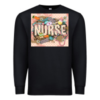 Black Easter Nurse Premium Sweatshirt - LillyAllenDesigns