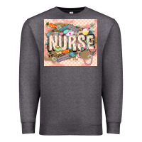 Charcoal Heather Easter Nurse Premium Sweatshirt - LillyAllenDesigns