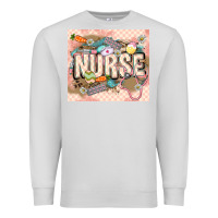 Dove Grey Easter Nurse Premium Sweatshirt - LillyAllenDesigns