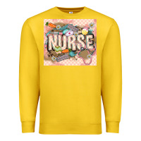Lemon Easter Nurse Premium Sweatshirt - LillyAllenDesigns