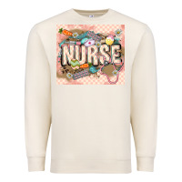 Sandshell Easter Nurse Premium Sweatshirt - LillyAllenDesigns