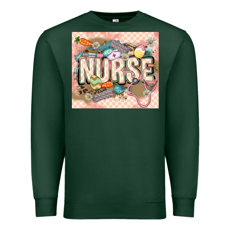 Easter Nurse Premium Sweatshirt by LillyAllenDesigns | Teevron