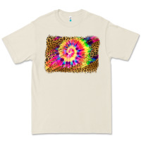Bone leopard, tie die backgraund Premium Tee - JahusDesignShop