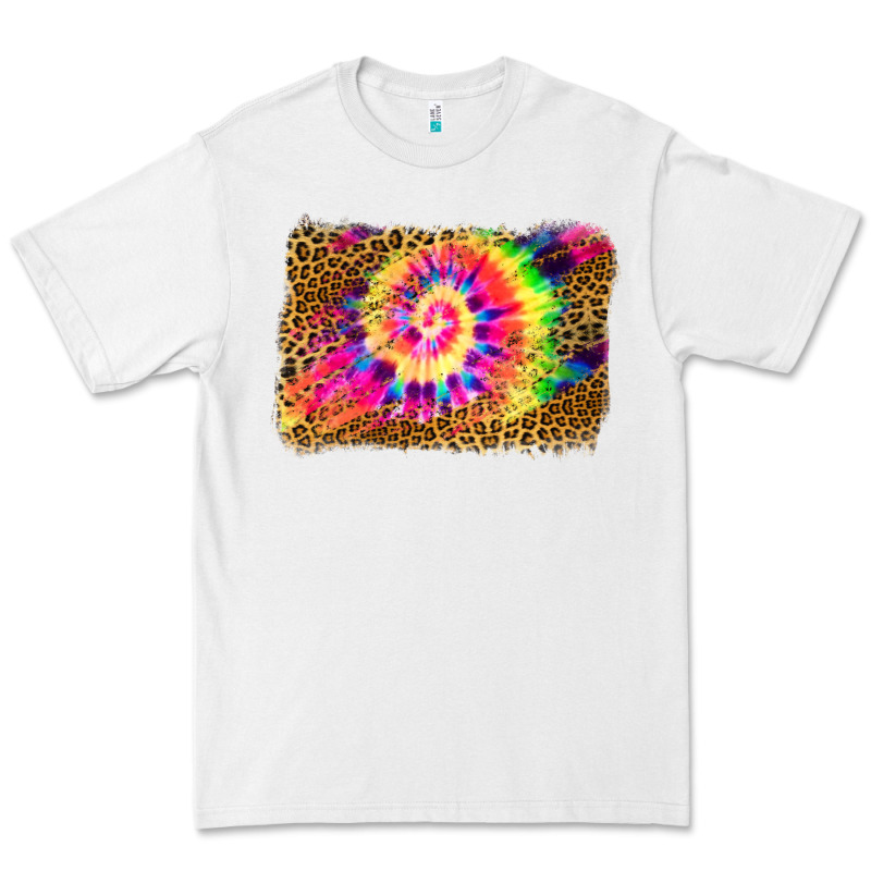 Leopard, Tie Die Backgraund Premium Tee by JahusDesignShop | Teevron