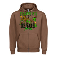 Chestnut St. Patrick's knows Jesus arose Zipper Hoodie - FaDigitalArtStudio