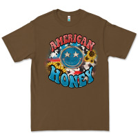 Cacao American honey smiley Premium Tee - NancyCooperArtShop