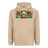 Mushroom Mom Cowboy Gnome Heavyweight Hoodie - CowhideDigitalArt