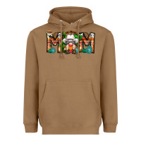 Toasted Coconut Mom Cowboy Gnome Heavyweight Hoodie - CowhideDigitalArt
