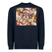 Easter Bunny Tumbler Easter Day Heavyweight Sweatshirt | Teevron