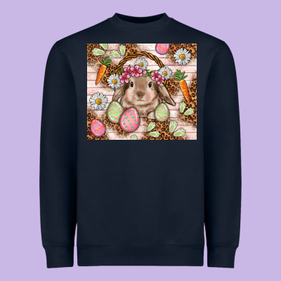 Easter Bunny Tumbler Easter Day Heavyweight Sweatshirt Designed By Howdyjamesfarm