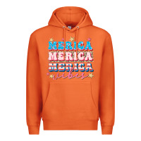 Carrot Merica vibes Premium Hoodie - FaDigitalArtStudio