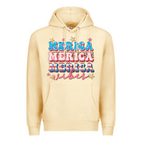 Pina Colada Merica vibes Premium Hoodie - FaDigitalArtStudio